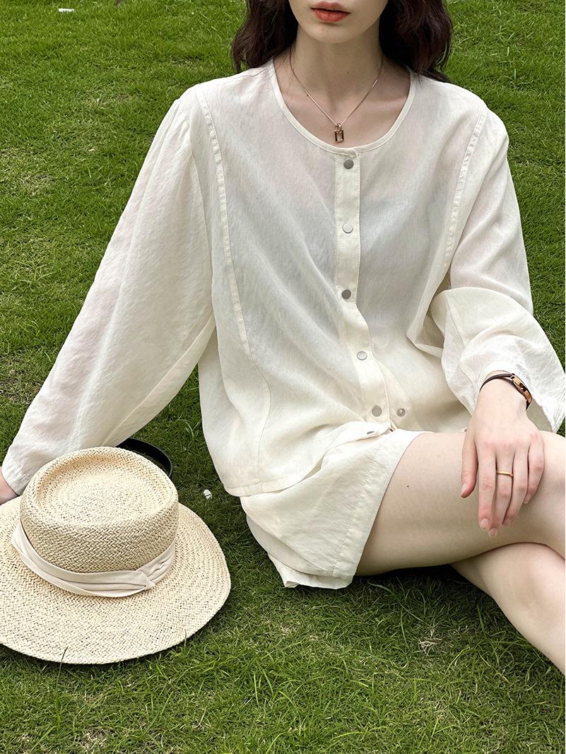 Летний женский костюм-двойка 2024: Футболка с круглым вырезом и длинными рукавами + Эластичные брюки с высокой талией и широкими штанинами Medium абрикосовый
Летний женский костюм-двойка 2024: Футболка с круглым вырезом и длинными рукавами + Эластичные брюки с высокой талией и широкими штанинами Medium абрикосовый