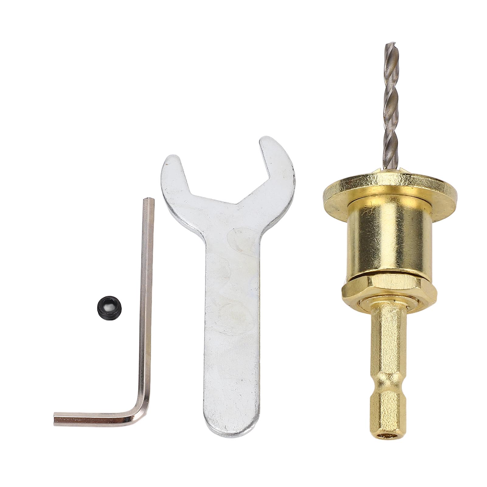 Countersink Drill Bit Adjustable 14 Inch Hex Shank 3.2x10mm Screw Step Drill Bit for Handcraft
Countersink Drill Bit Adjustable 14 Inch Hex Shank 3.2x10mm Screw Step Drill Bit for Handcraft