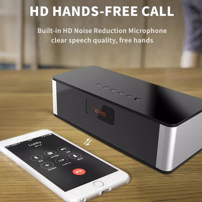 Беспроводные динамики Bluetooth Настольные компьютеры Сабвуфер FM-радио Будильник Бумбокс Hi-Fi Стерео Встроенный микрофон
Беспроводные динамики Bluetooth Настольные компьютеры Сабвуфер FM-радио Будильник Бумбокс Hi-Fi Стерео Встроенный микрофон