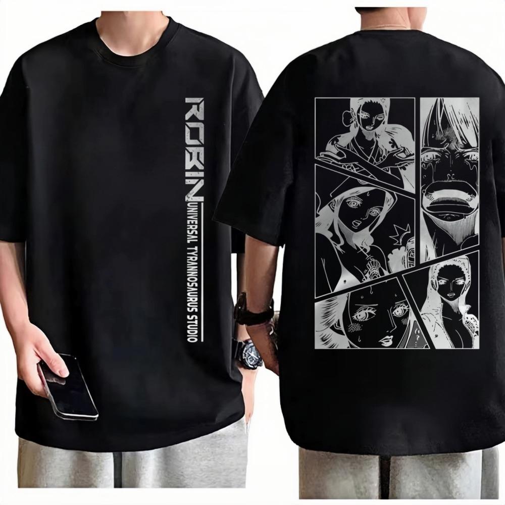 One Piece Nico Robin TShirt Unisex Retro Anime Graphic Print Crew Neck Pure Cotton Streetwear Fashion Tops For Men Women 4XL
One Piece Nico Robin TShirt Unisex Retro Anime Graphic Print Crew Neck Pure Cotton Streetwear Fashion Tops For Men Women 4XL
