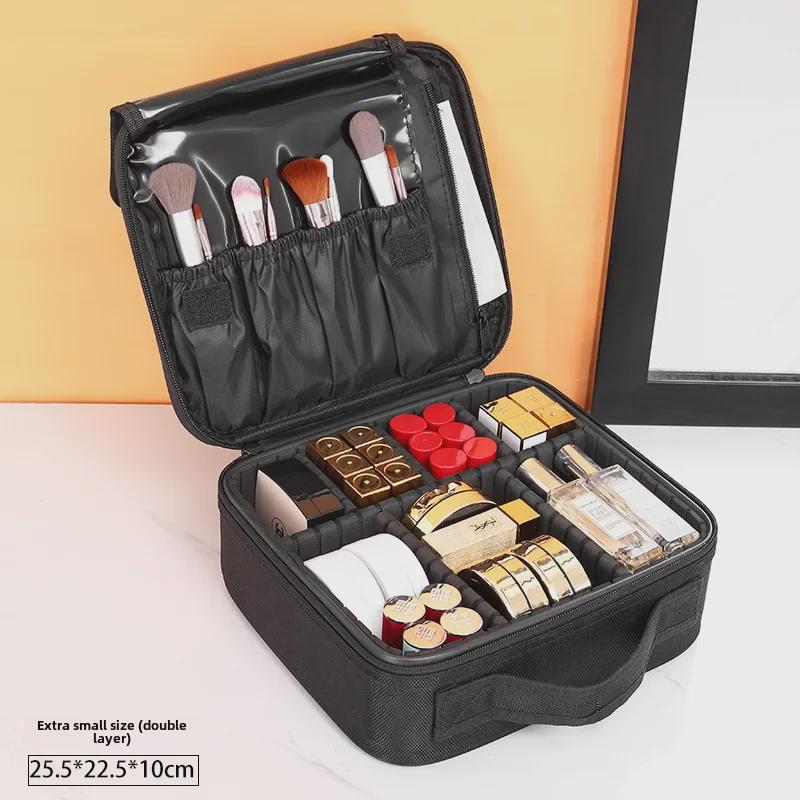 Вместительная многослойная косметичка-органайзер
Вместительная многослойная косметичка-органайзер