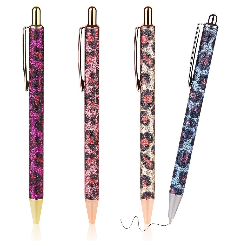 4PCS Leopard Printed Office Pens Black Ink Smooth Writing Pens Office Suppliers Cute Pens
4PCS Leopard Printed Office Pens Black Ink Smooth Writing Pens Office Suppliers Cute Pens