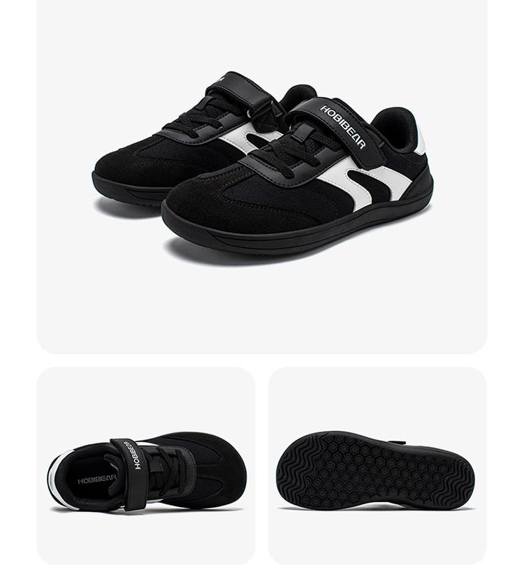 HOBIBEAR Boys Girls Barefoot Shoes Wide Toe Zero Drop Sneakers Retro Lightweight Hook Loop Minimalist Shoes for Big Kids 38 чорний білий колір
HOBIBEAR Boys Girls Barefoot Shoes Wide Toe Zero Drop Sneakers Retro Lightweight Hook Loop Minimalist Shoes for Big Kids 38 чорний білий колір