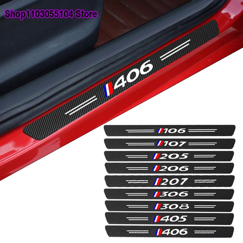 4pcs Carbon Fiber Car Door Sill Sticker For Peugeot 106 205 206 306 308 107 108 207 208 307 406 407 408 508 2008 3008 RCZ RCZ
4pcs Carbon Fiber Car Door Sill Sticker For Peugeot 106 205 206 306 308 107 108 207 208 307 406 407 408 508 2008 3008 RCZ RCZ