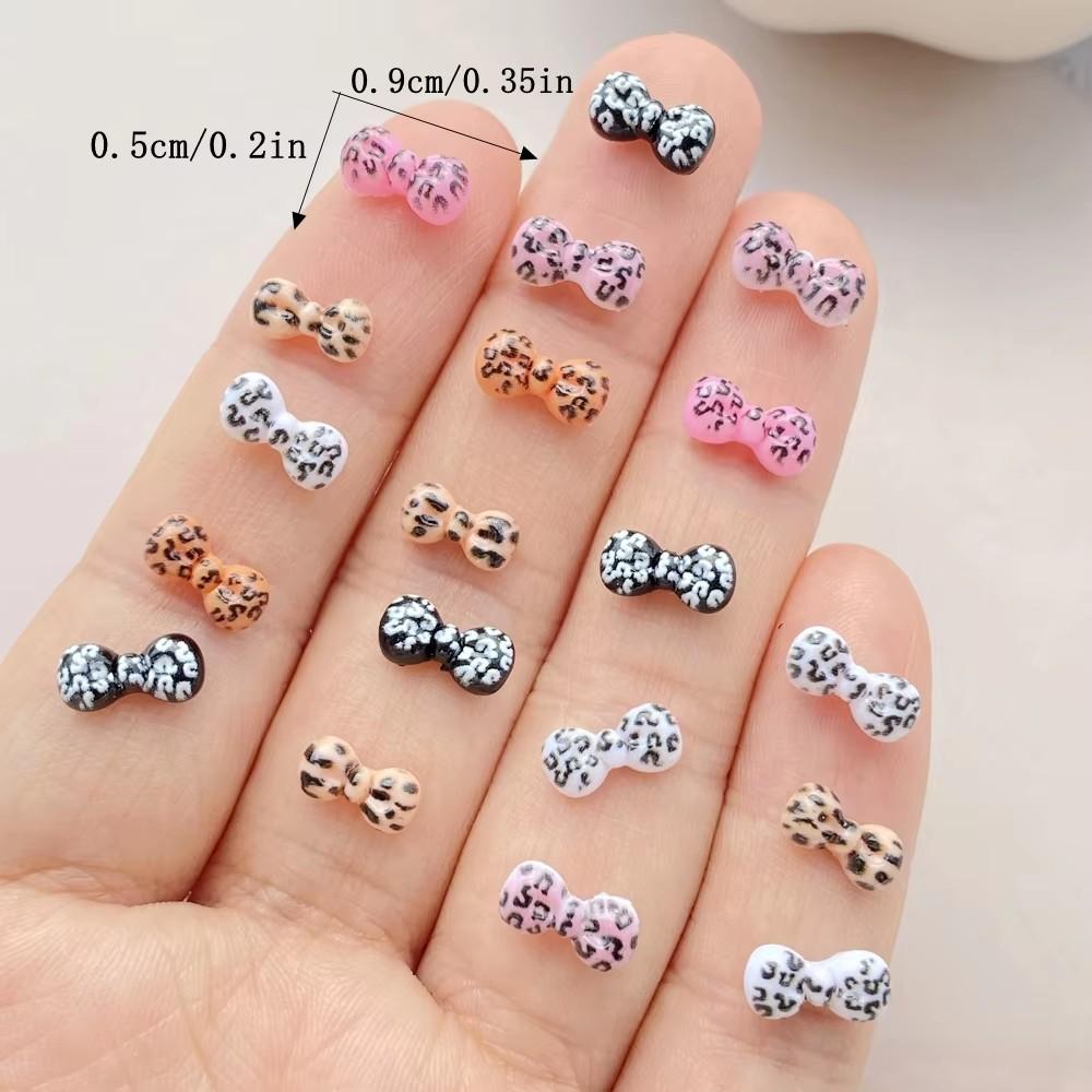 50Pcs Mixed Nail Art Resin Colorful Leopard Print Bow Series Charms Rhinestones DIY Craft For Nail 3D Decorations Jewelry
50Pcs Mixed Nail Art Resin Colorful Leopard Print Bow Series Charms Rhinestones DIY Craft For Nail 3D Decorations Jewelry