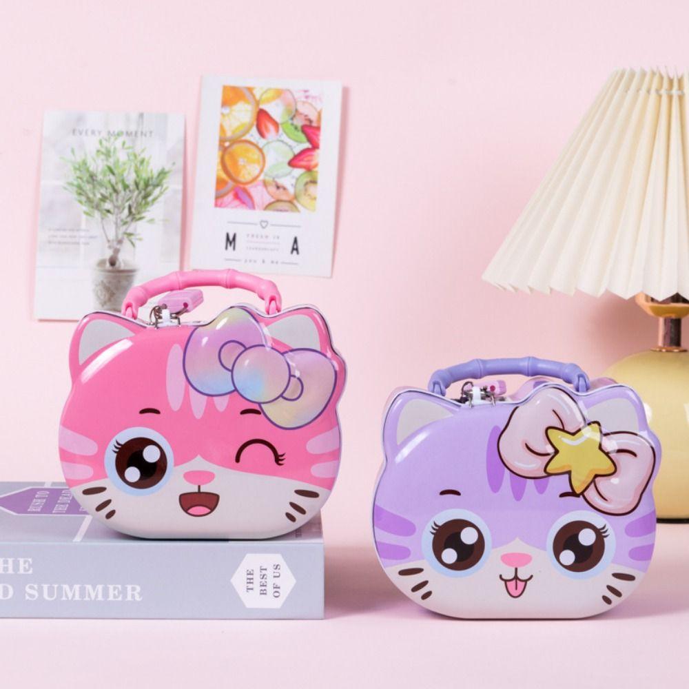 Cute Children Saving Box With Lock Coin Deposit Box Creative Cat Piggy Bank Kid 1 Pcs-random
Cute Children Saving Box With Lock Coin Deposit Box Creative Cat Piggy Bank Kid 1 Pcs-random