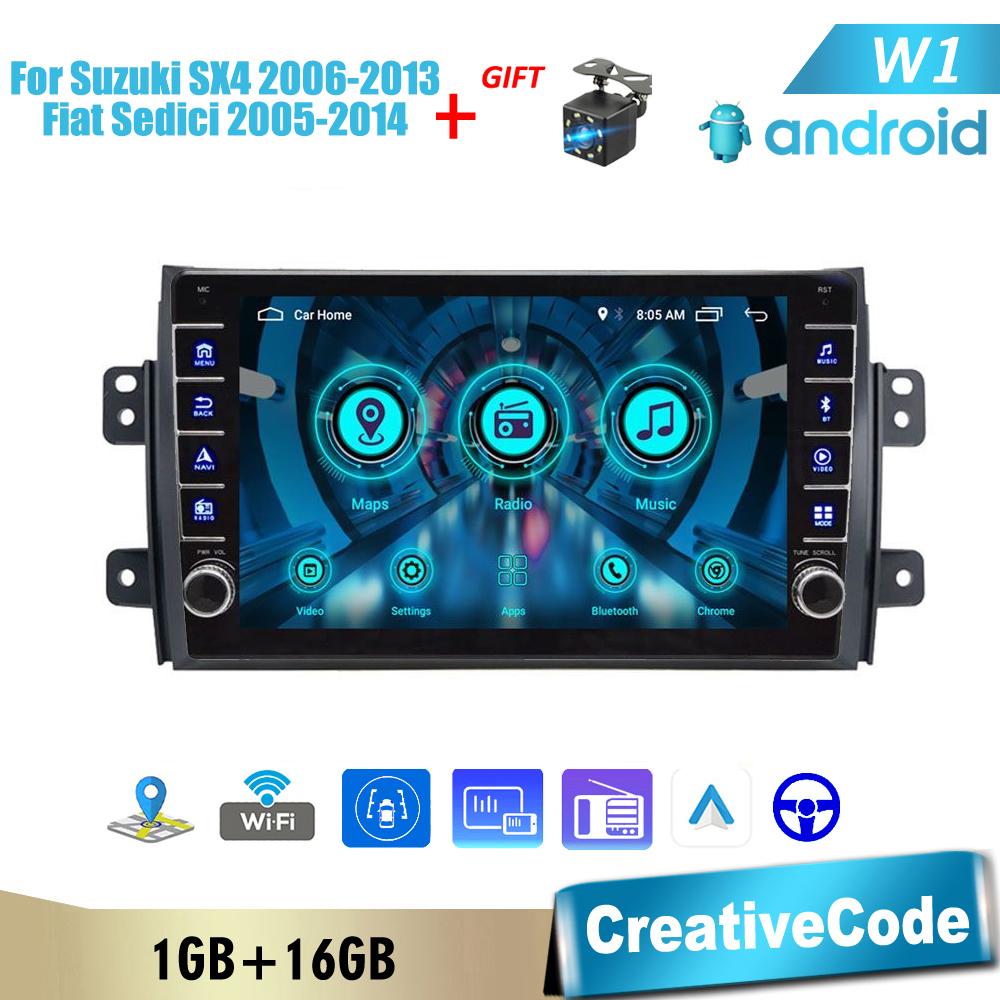 2 Din Android автомобильный радиоприемник мультимедийный видеоплеер для Suzuki SX4 2006-2013 для Fiat Sedici 2005-2014 с кнопкой Wi-Fi 1 + 16 ГБ
2 Din Android автомобильный радиоприемник мультимедийный видеоплеер для Suzuki SX4 2006-2013 для Fiat Sedici 2005-2014 с кнопкой Wi-Fi 1 + 16 ГБ