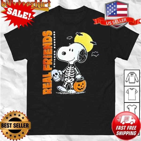 Real Friend Dog Skeleton Halloween 2025 T-Shirt S-5XL Gildan M
Real Friend Dog Skeleton Halloween 2025 T-Shirt S-5XL Gildan M