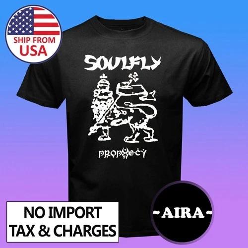 Soulfly Prophecy Men s Black Size S-5XL 3XL
Soulfly Prophecy Men s Black Size S-5XL 3XL