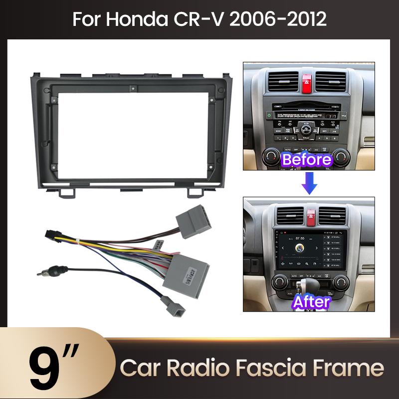 Автомобильные аксессуары - Для Honda CR-V 2006 2007 2008 2009 2010-2012 Комплект центральной консоли 9-дюймовый автомобильный медиаплеер Рамка панели Аксессуары для автомобиля
Автомобильные аксессуары - Для Honda CR-V 2006 2007 2008 2009 2010-2012 Комплект центральной консоли 9-дюймовый автомобильный медиаплеер Рамка панели Аксессуары для автомобиля