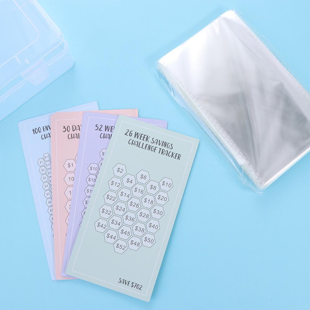 100Pcs Creativity 100 Envelope Challenge Box Set Cash Challenge Envelope Challenge Budget Box Kids білий
100Pcs Creativity 100 Envelope Challenge Box Set Cash Challenge Envelope Challenge Budget Box Kids білий