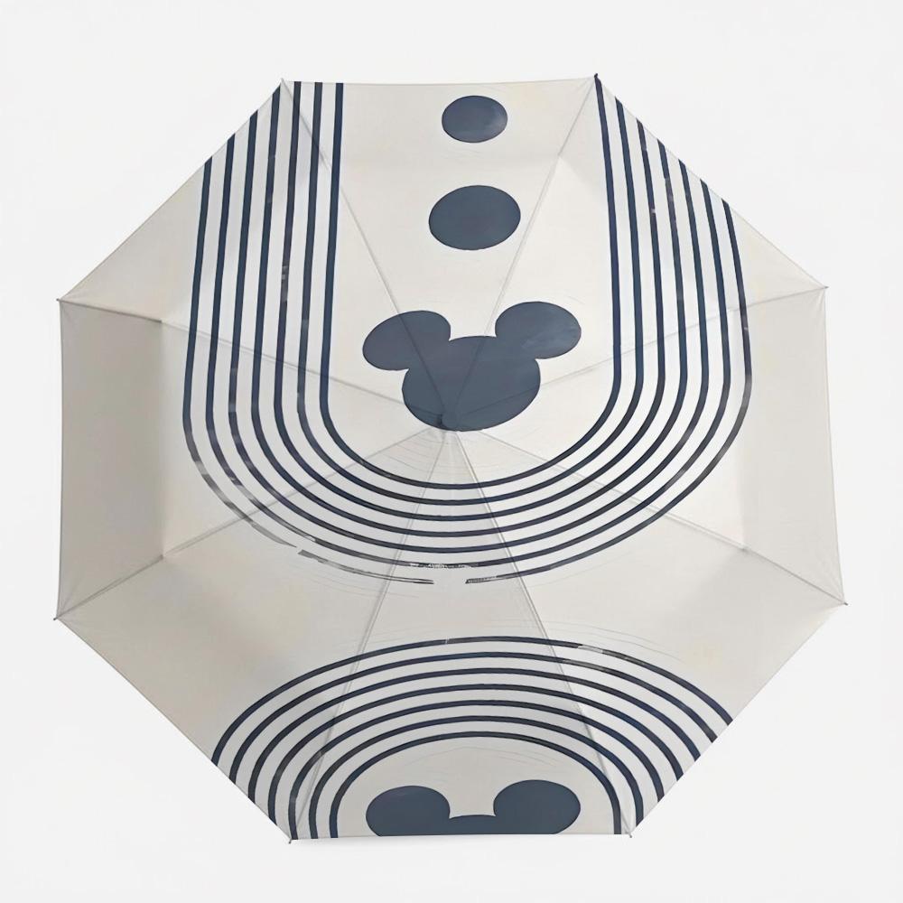 Disney Mickey Mouse Minimalist Navy Blue Striped Print Automatic Folding Umbrella, Windproof Waterproof Travel Umbrella for Kids (as the picture,Iron&8K)
Disney Mickey Mouse Minimalist Navy Blue Striped Print Automatic Folding Umbrella, Windproof Waterproof Travel Umbrella for Kids (as the picture,Iron&8K)