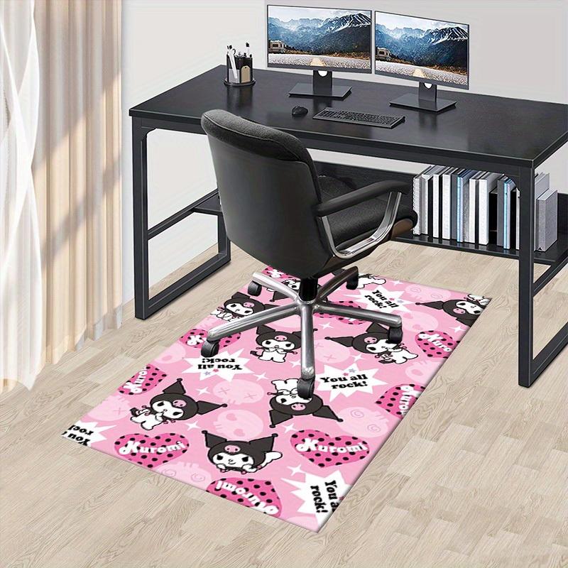1pc Cute Cartoon Kuromi Pattern Office Desk Mat Under Chair Rug Gift Universal Anti-Slip Floor Carpet for Room Decorative Home Decorc002 60cm by 90cm
1pc Cute Cartoon Kuromi Pattern Office Desk Mat Under Chair Rug Gift Universal Anti-Slip Floor Carpet for Room Decorative Home Decorc002 60cm by 90cm