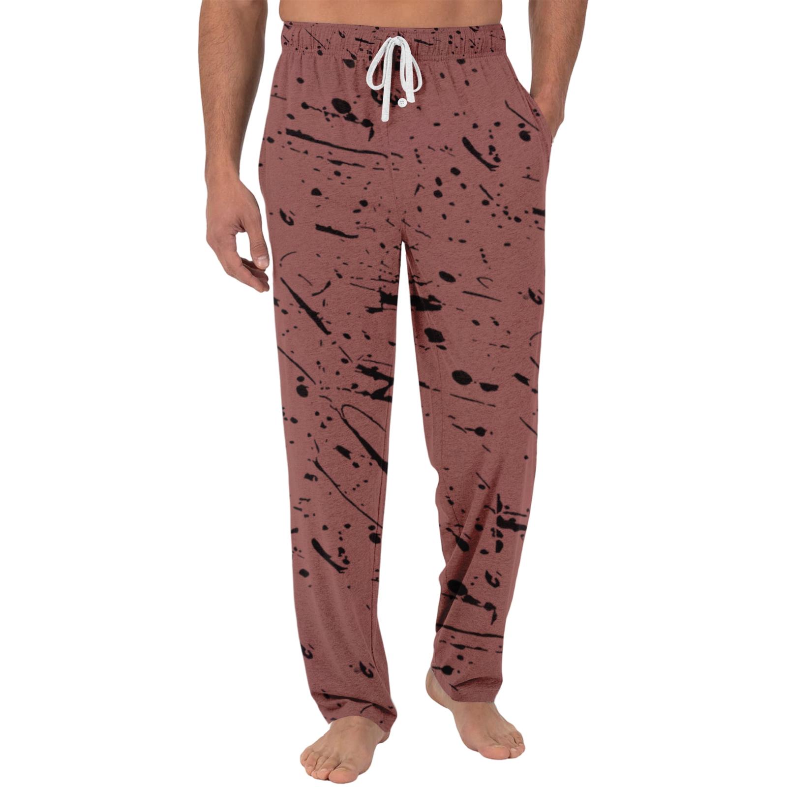 Men s casual and fashionable tie- textured print pants - Men s drawstring waist cinched lightweight sports pants XL кавун червоний колір
Men s casual and fashionable tie- textured print pants - Men s drawstring waist cinched lightweight sports pants XL кавун червоний колір