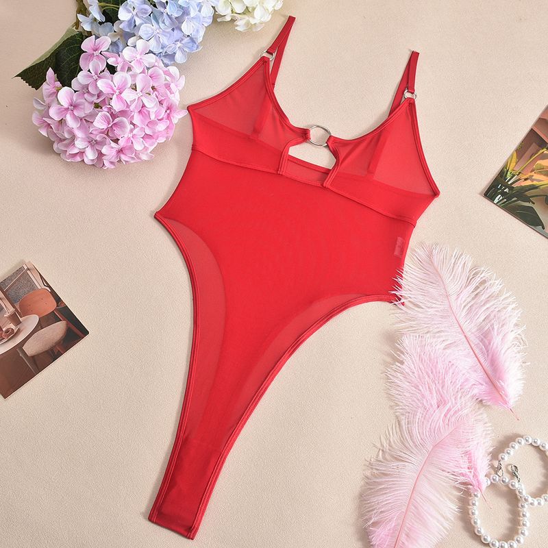 Винтажный прозрачный жилет-комбинезон с тяжелой работой на ноге, сетка Red S
Винтажный прозрачный жилет-комбинезон с тяжелой работой на ноге, сетка Red S