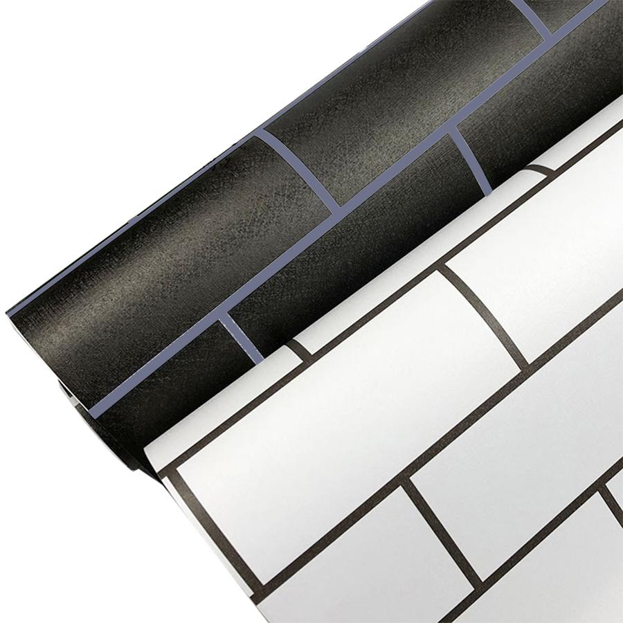 Nordic Style Self-Adhesive Black White Brick PVC Waterproof Wallpaper TV Dormitory Bedroom Room Wall Decoration Lattice Stickers 1M x 40CM
Nordic Style Self-Adhesive Black White Brick PVC Waterproof Wallpaper TV Dormitory Bedroom Room Wall Decoration Lattice Stickers 1M x 40CM