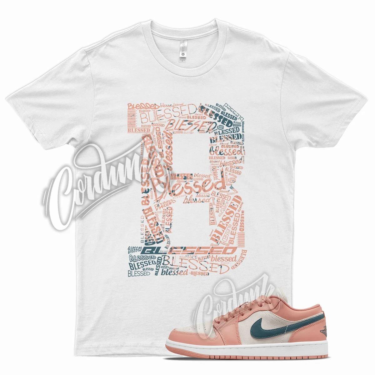 White BLESSED Shirt for Air J1 1 Low Light Madder Root Dark Teal Green Pink 4XL
White BLESSED Shirt for Air J1 1 Low Light Madder Root Dark Teal Green Pink 4XL