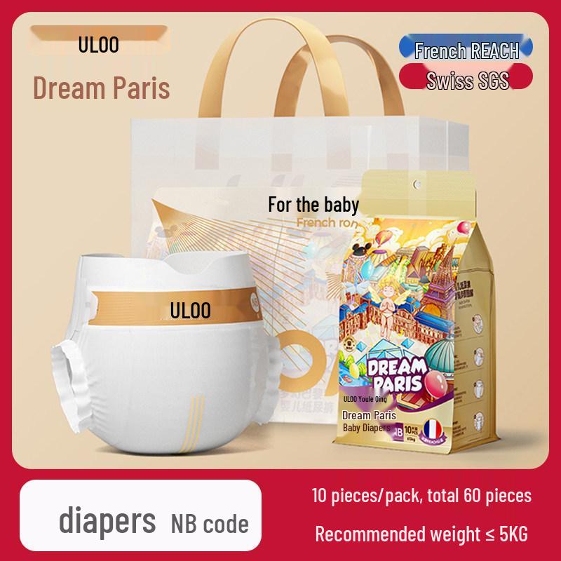 Youlebo (ULOP) Dream Paris Ultra-Thin Breathable Newborn Diaper Pads
Youlebo (ULOP) Dream Paris Ultra-Thin Breathable Newborn Diaper Pads