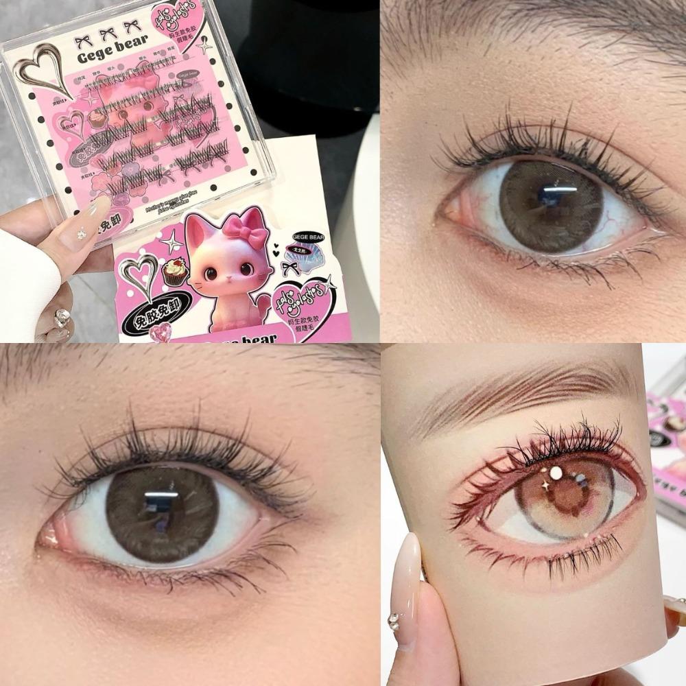DIY Adhesive False Eyelashes Reusable False Eyelash Clusters Self-adhesive Lash Clusters Girls Style B
DIY Adhesive False Eyelashes Reusable False Eyelash Clusters Self-adhesive Lash Clusters Girls Style B