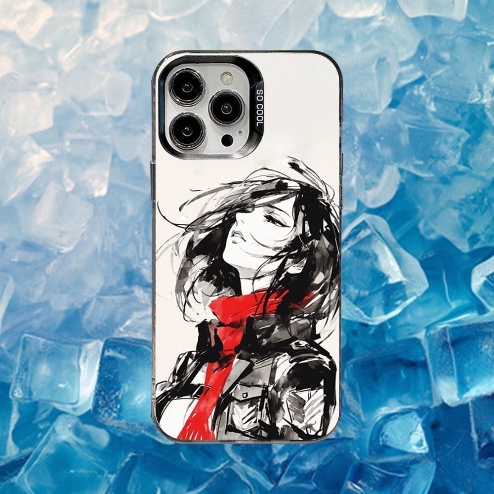 Attack on Anime M-Mikasa Phone Case For iPhone 16,15,14,13,12,11,Mini,Pro,SE,MAX White Matte Shockproof Cover iPhone15
Attack on Anime M-Mikasa Phone Case For iPhone 16,15,14,13,12,11,Mini,Pro,SE,MAX White Matte Shockproof Cover iPhone15