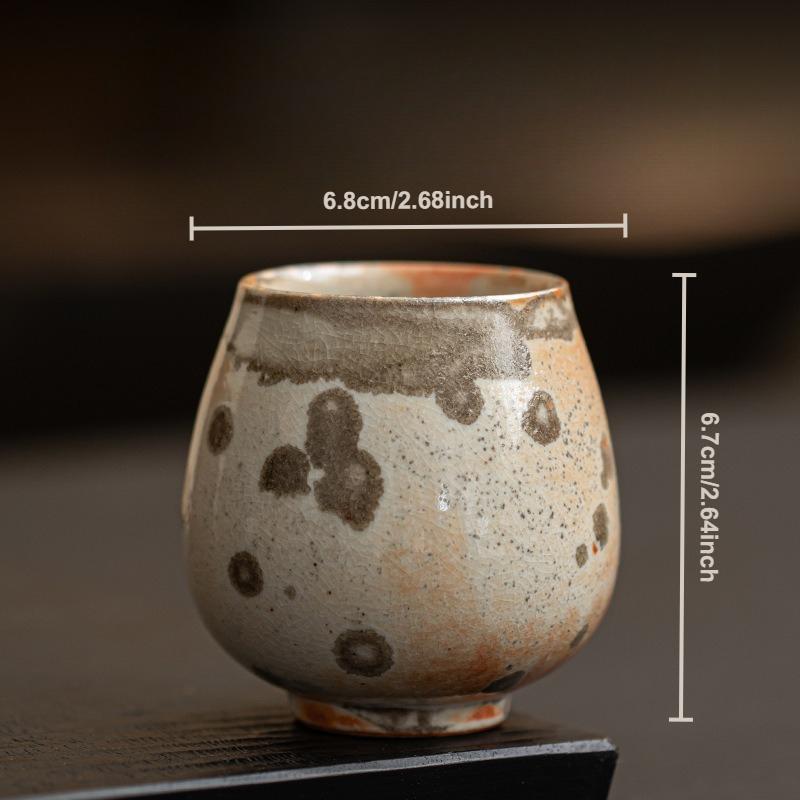 Ru Kiln Zhiye Cat Tea Cup Ceramic Retro Porcelain Teacup Master Cup Small Tasting Mug Chinese Kung Fu Japanese Household Teaware
Ru Kiln Zhiye Cat Tea Cup Ceramic Retro Porcelain Teacup Master Cup Small Tasting Mug Chinese Kung Fu Japanese Household Teaware