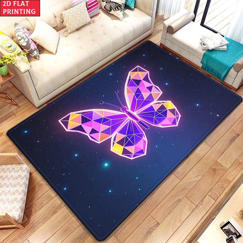 Neon Butterfly Area Rug, Non-Slip Starry Sky Print Carpet for Living Room Bedroom Sofa, Modern Aesthetic Floor Mat Home Decor 40x60cm(15x23 in)
Neon Butterfly Area Rug, Non-Slip Starry Sky Print Carpet for Living Room Bedroom Sofa, Modern Aesthetic Floor Mat Home Decor 40x60cm(15x23 in)