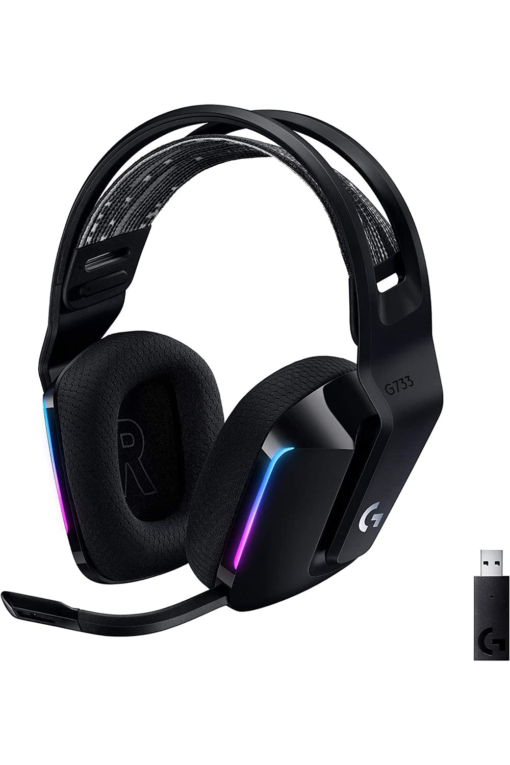 Logitech G Gaming Headset G733-BKr Игровая гарнитура 278 г LIGHTSPEED с микрофоном Зарядка Использование Наушники PS5 PS4 ПК Windows Mac G733-BK G733 Черный
Logitech G Gaming Headset G733-BKr Игровая гарнитура 278 г LIGHTSPEED с микрофоном Зарядка Использование Наушники PS5 PS4 ПК Windows Mac G733-BK G733 Черный