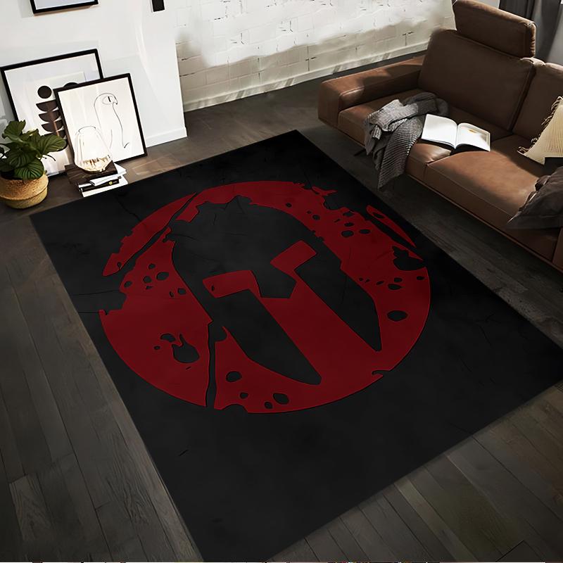 Spartan Helmet Design Carpet, Black and Red Rug for Home Decor Suitable for use as an anti-slip for living room bedroom sofas 40x60cm( 15x23in )
Spartan Helmet Design Carpet, Black and Red Rug for Home Decor Suitable for use as an anti-slip for living room bedroom sofas 40x60cm( 15x23in )