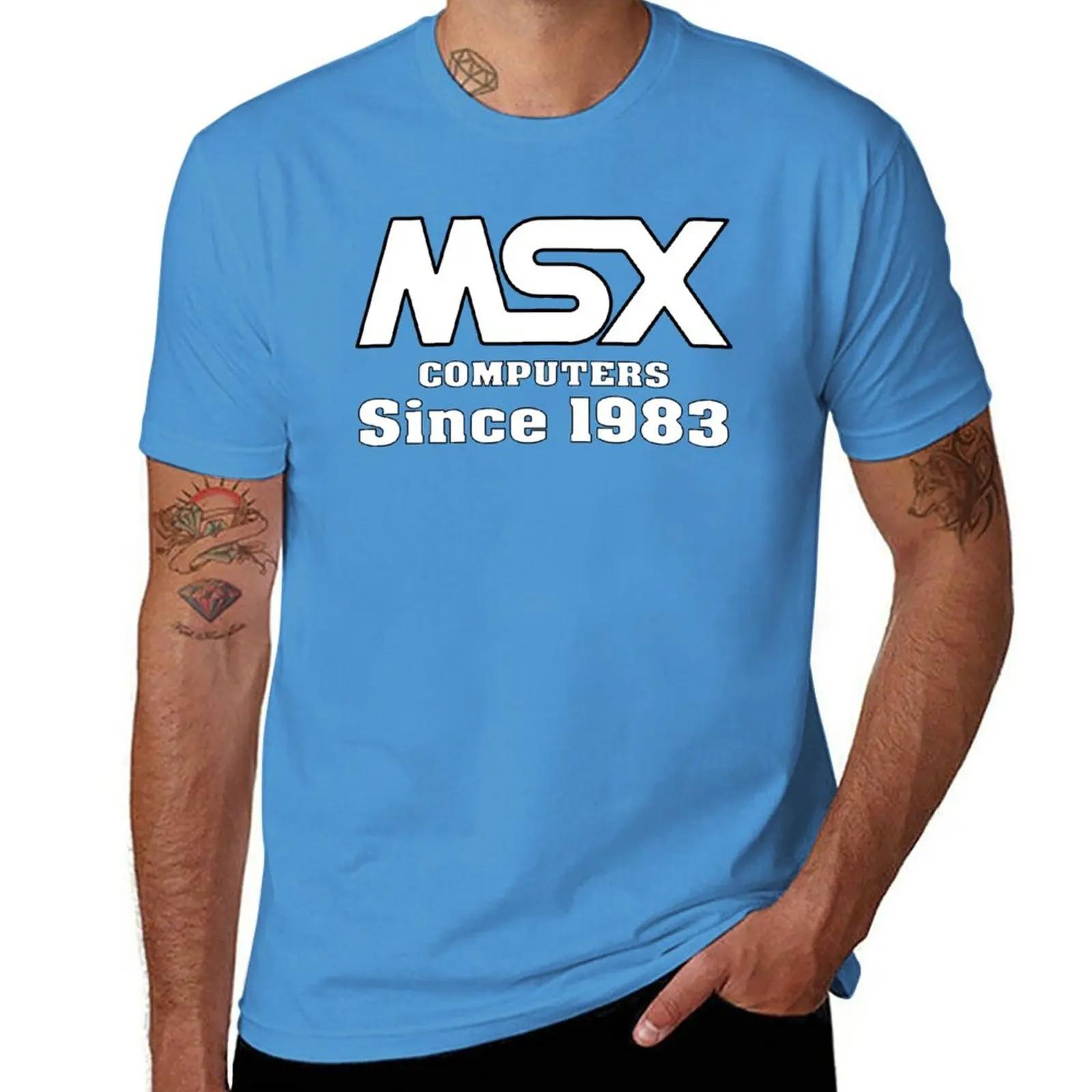 New MSX computer since 1983 TShirt custom t shirt summer clothes t shirt man mens graphic tshirts anime S
New MSX computer since 1983 TShirt custom t shirt summer clothes t shirt man mens graphic tshirts anime S
