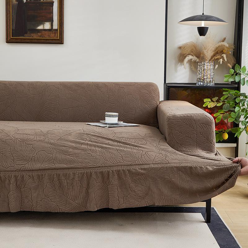 Elastic Jacquard Sofa Cover with Skirt Edge Solid Dust-Proof Sofa Slipcover for All Seasons Simple All-Inclusive Couch Covers 1pc 1 Seater кавовий
Elastic Jacquard Sofa Cover with Skirt Edge Solid Dust-Proof Sofa Slipcover for All Seasons Simple All-Inclusive Couch Covers 1pc 1 Seater кавовий