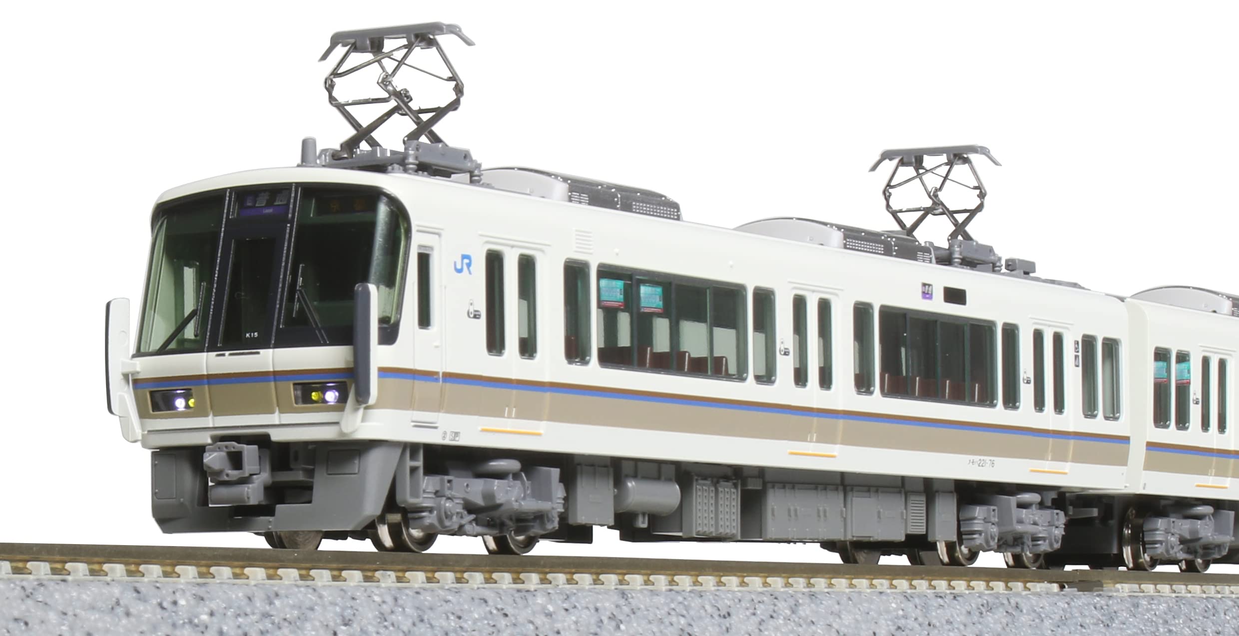 KATO N Gauge 221 Series Renewed Car Sagano Line Defrost Panta Equipped Formation 4-вагонный набор железнодорожных моделей поездов 10-1581
KATO N Gauge 221 Series Renewed Car Sagano Line Defrost Panta Equipped Formation 4-вагонный набор железнодорожных моделей поездов 10-1581