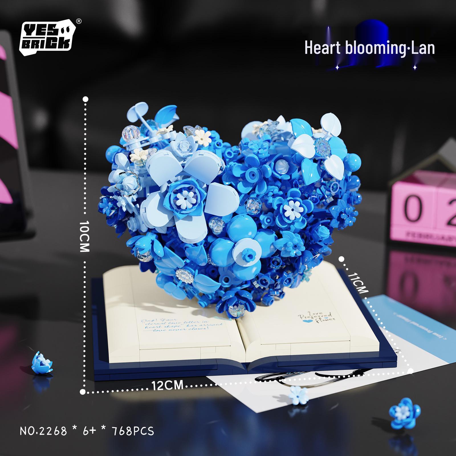 Lego-Compatible Qixi Festival Romantic Heart Building Blocks Toy
Lego-Compatible Qixi Festival Romantic Heart Building Blocks Toy