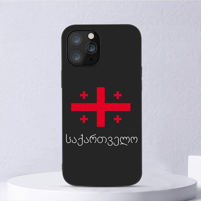 Чохол для телефону з прапором Грузії для Iphone 11 12 Mini 13 14 Pro Xs Max X 8 7 6s Plus 5 Se Xr Shell iPhone7
Чохол для телефону з прапором Грузії для Iphone 11 12 Mini 13 14 Pro Xs Max X 8 7 6s Plus 5 Se Xr Shell iPhone7