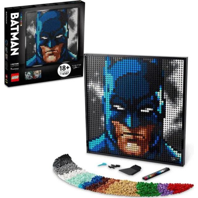 LEGO 31205 ART Jim Lees Batman-Коллекция, с Джокером или Харли Квинн, Wanddekoration от Erwachsene, Geschenkidee
LEGO 31205 ART Jim Lees Batman-Коллекция, с Джокером или Харли Квинн, Wanddekoration от Erwachsene, Geschenkidee