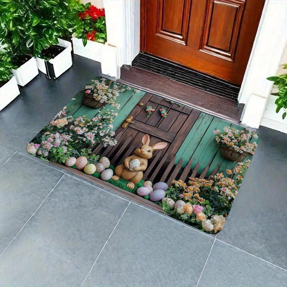Easter Bunny Egg Spring Welcome Mat Cute Holding Eggs Doormat Welcome Mat Outdoor Carpet Rug For Bedroom Carpet For Live Room 40X60CM (1.3X2FT
Easter Bunny Egg Spring Welcome Mat Cute Holding Eggs Doormat Welcome Mat Outdoor Carpet Rug For Bedroom Carpet For Live Room 40X60CM (1.3X2FT