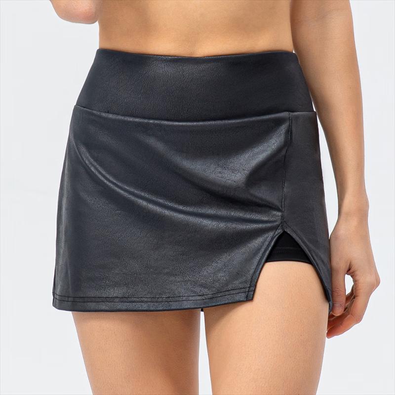 Women s Faux Leather Faux Two-Piece High-Elastic Sports Skirt 12/XXL
Women s Faux Leather Faux Two-Piece High-Elastic Sports Skirt 12/XXL