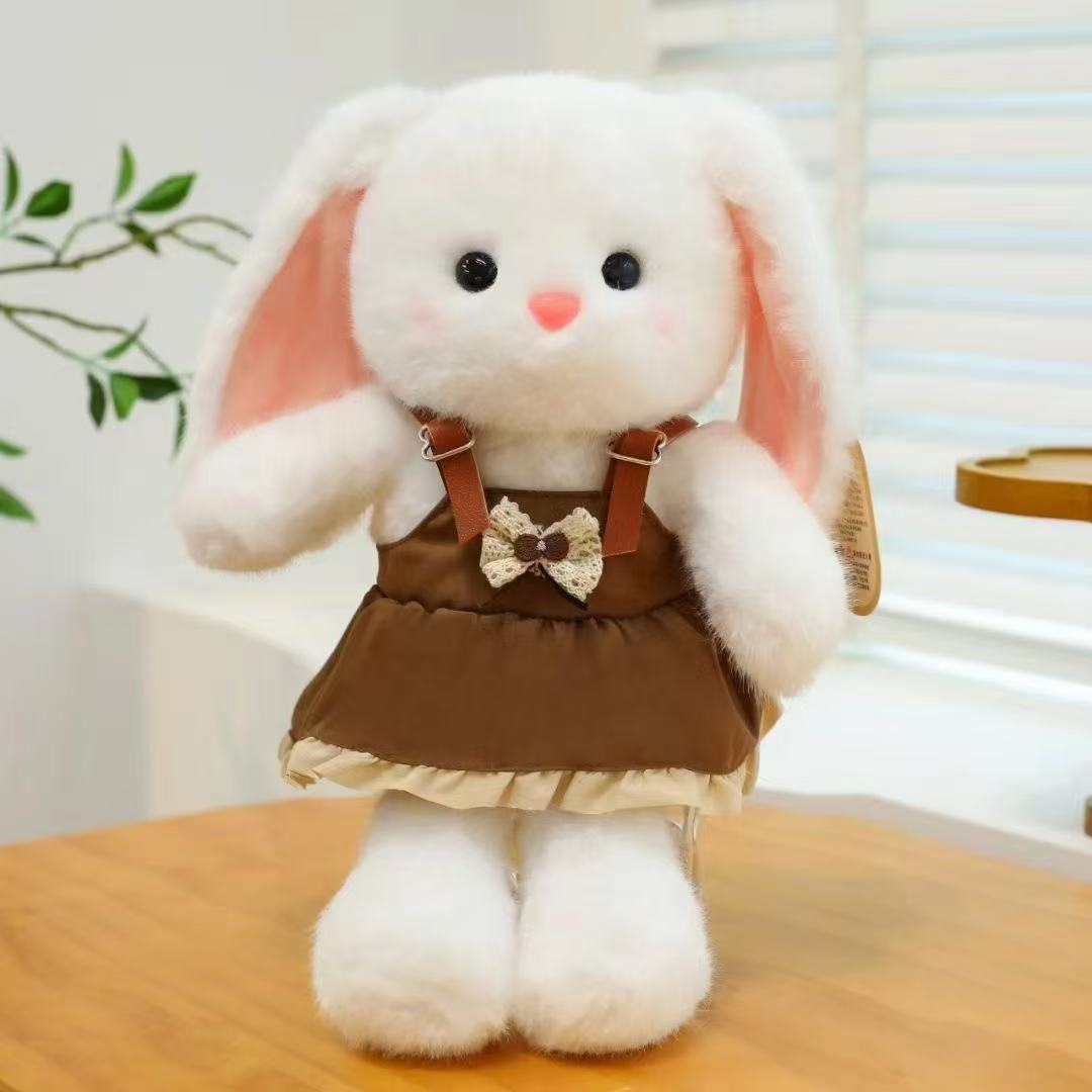 Cute Dress Rabbit Doll Plush Toy Bed Sleeping Doll Super Soft Little White Rabbit Cloth Baby Male And Female Birthday Gift Sitting Height 25cm Full Length 35cm
Cute Dress Rabbit Doll Plush Toy Bed Sleeping Doll Super Soft Little White Rabbit Cloth Baby Male And Female Birthday Gift Sitting Height 25cm Full Length 35cm