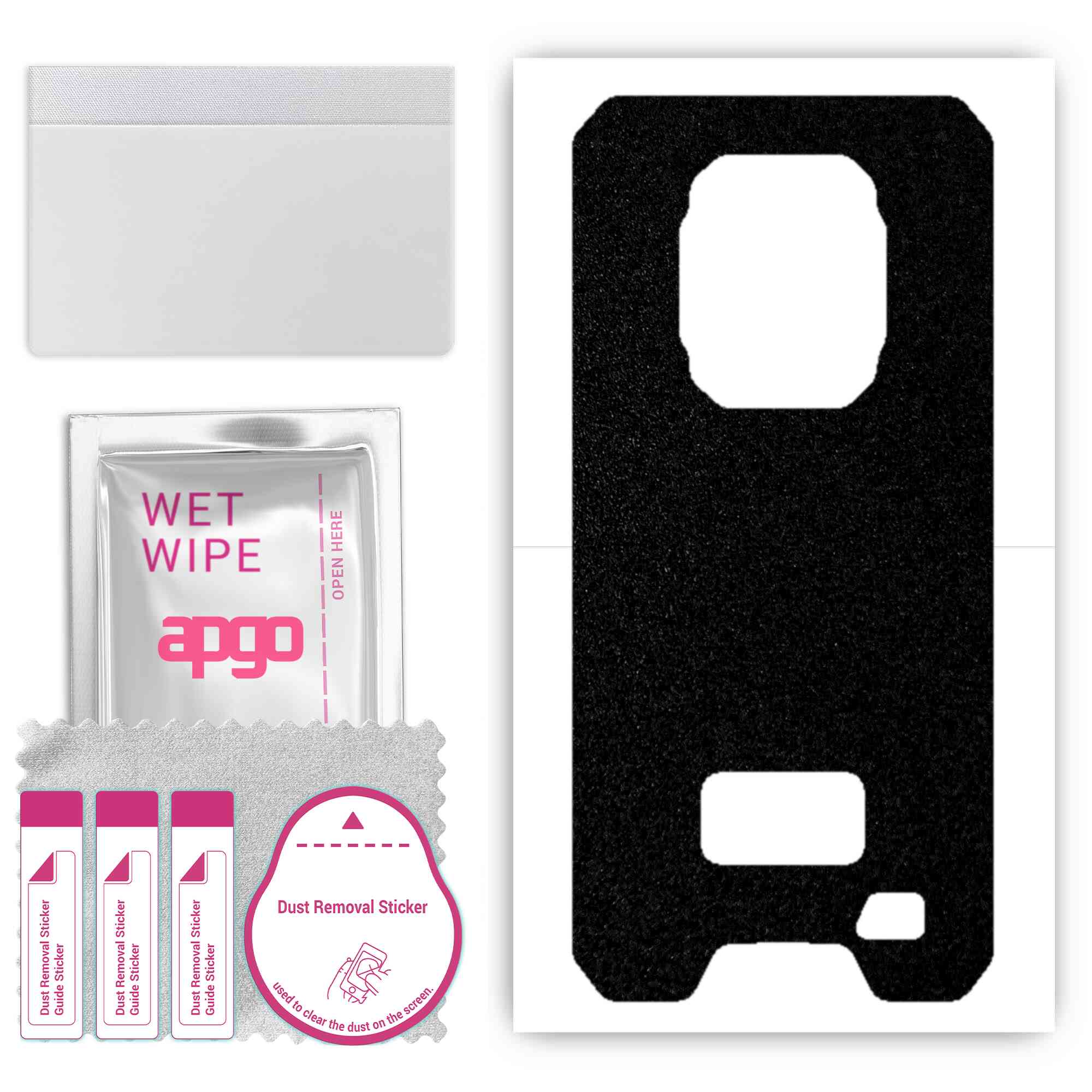 Apgo Protective Skin Sticker для задньої панелі, сумісної з Ulefone Armor 9, Wrap Film, Foil, Vinyl - Pattern Matte Black
Apgo Protective Skin Sticker для задньої панелі, сумісної з Ulefone Armor 9, Wrap Film, Foil, Vinyl - Pattern Matte Black