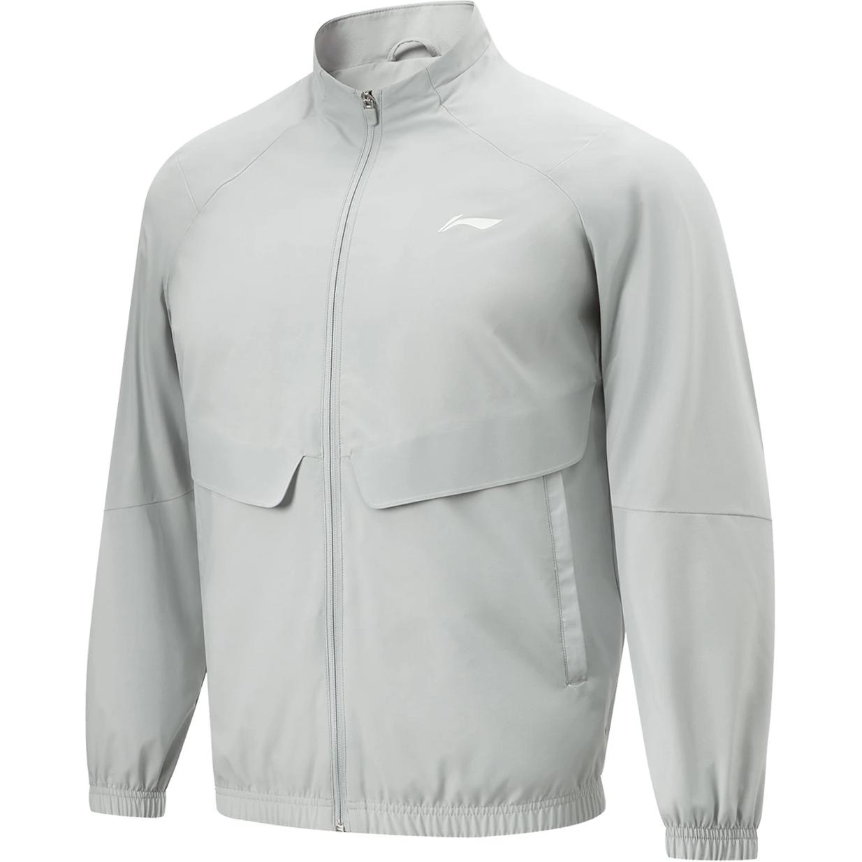 Li Ning Fitness Series Solid Color Zip-Up Stand Collar Comfortable Breathable Sports Jacket Men Jacket Mist-Gray AJDU003-3 M
Li Ning Fitness Series Solid Color Zip-Up Stand Collar Comfortable Breathable Sports Jacket Men Jacket Mist-Gray AJDU003-3 M