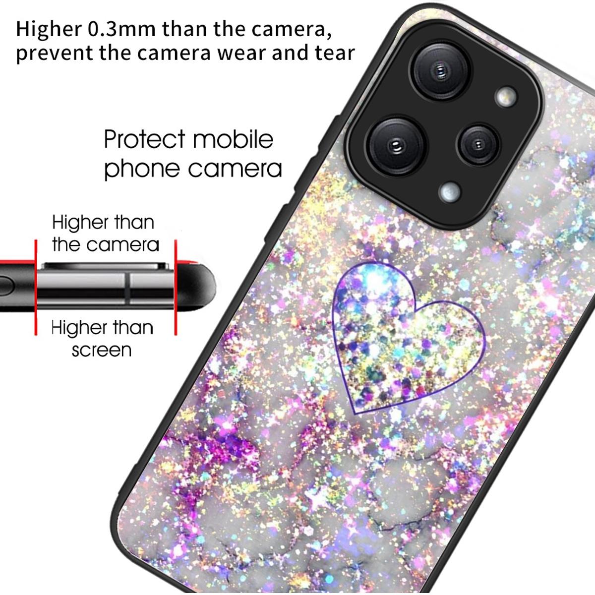 For Xiaomi Redmi 12 5G (Global)/Poco M6 Pro 5G Phone Case TPU Frame Tempered Glass Back Cover Tree
For Xiaomi Redmi 12 5G (Global)/Poco M6 Pro 5G Phone Case TPU Frame Tempered Glass Back Cover Tree