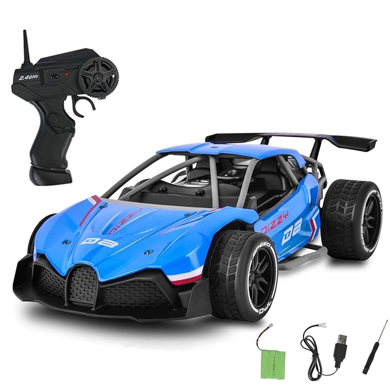 radio controlled car rc car electric racing car off road drift high speed High stability alloy shell Shockproof (blue) 
radio controlled car rc car electric racing car off road drift high speed High stability alloy shell Shockproof (blue)