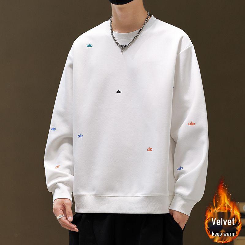 Trendy Luxury Slim Fit Men s Fleece-Lined Round Neck Hoodie - Autumn/Winter M білий
Trendy Luxury Slim Fit Men s Fleece-Lined Round Neck Hoodie - Autumn/Winter M білий