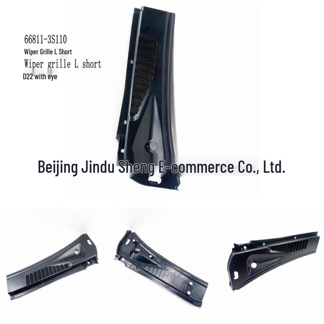 Nissan D22 Wiper Grille L Short, 66811-3S110, With Eye Neutral
Nissan D22 Wiper Grille L Short, 66811-3S110, With Eye Neutral