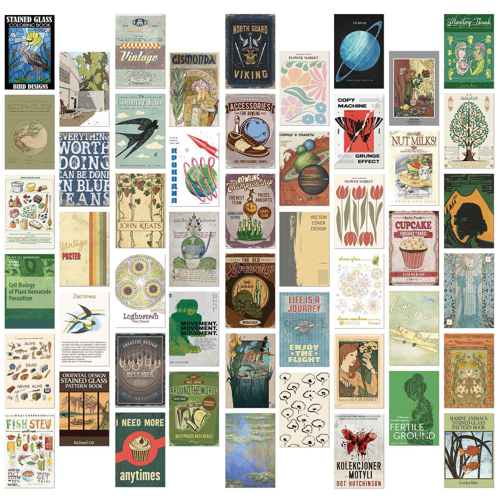 50 Wall Cards Retro Ins Korean Nostalgic Story Background Dormitory Wall Decoration Hand Account Material Card T01041442-Wall Card-EN Vintage 50
50 Wall Cards Retro Ins Korean Nostalgic Story Background Dormitory Wall Decoration Hand Account Material Card T01041442-Wall Card-EN Vintage 50