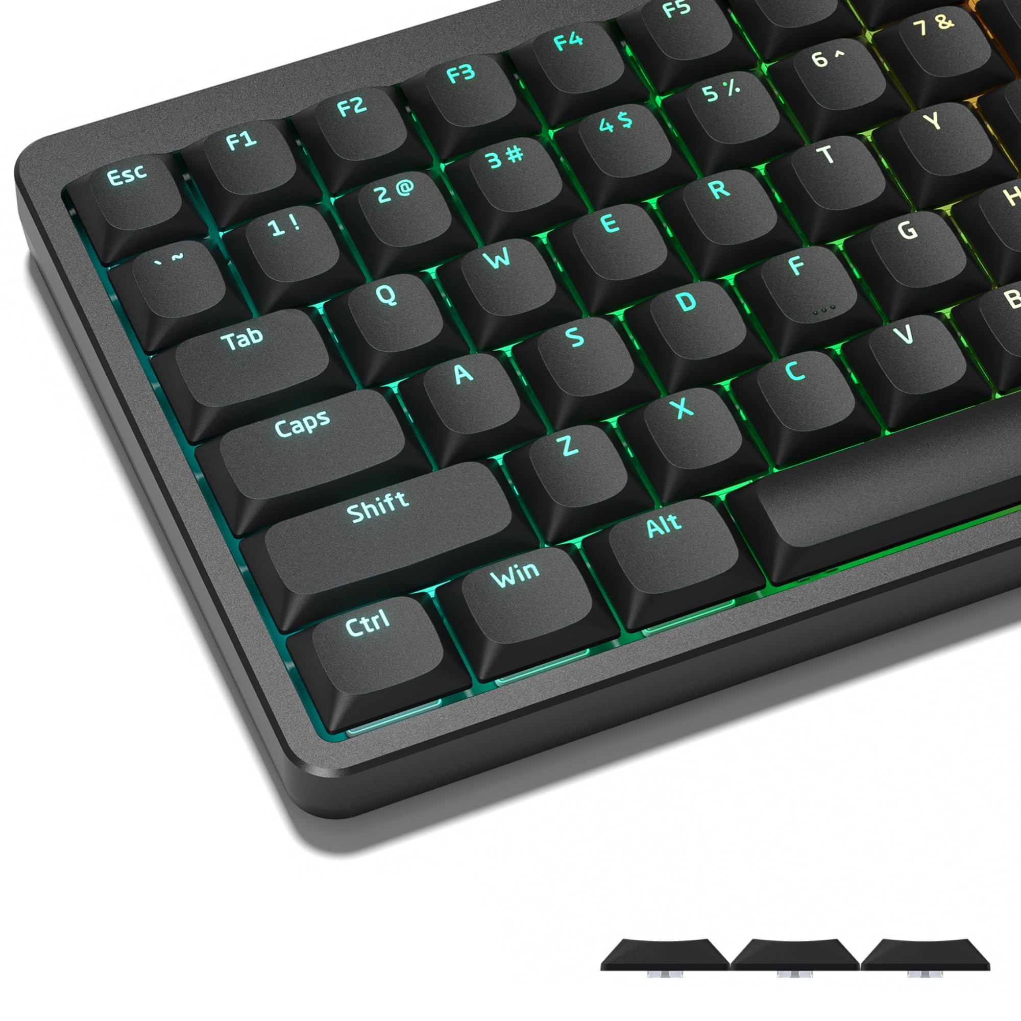 Womier Low Profile Shine Through Custom Keyboard Keycaps Cherry Gateron MX Switch Mechanical Black Backlight Keycaps, Keycaps, 75% 60% 65% 75% 80% чорний
Womier Low Profile Shine Through Custom Keyboard Keycaps Cherry Gateron MX Switch Mechanical Black Backlight Keycaps, Keycaps, 75% 60% 65% 75% 80% чорний