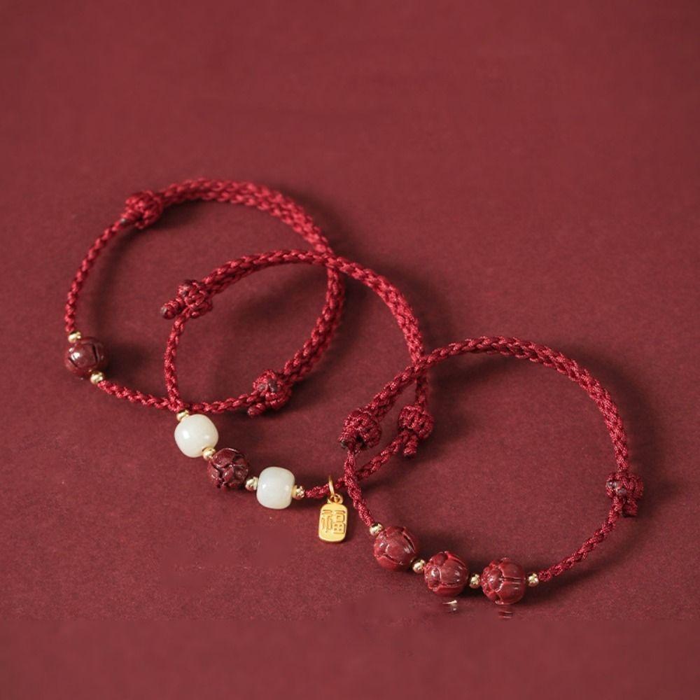 Бисер Fortune Brand Модные ювелирные изделия Браслет в китайском стиле Ретро Ручной Веревочный Женский Новогодний Браслет
Бисер Fortune Brand Модные ювелирные изделия Браслет в китайском стиле Ретро Ручной Веревочный Женский Новогодний Браслет