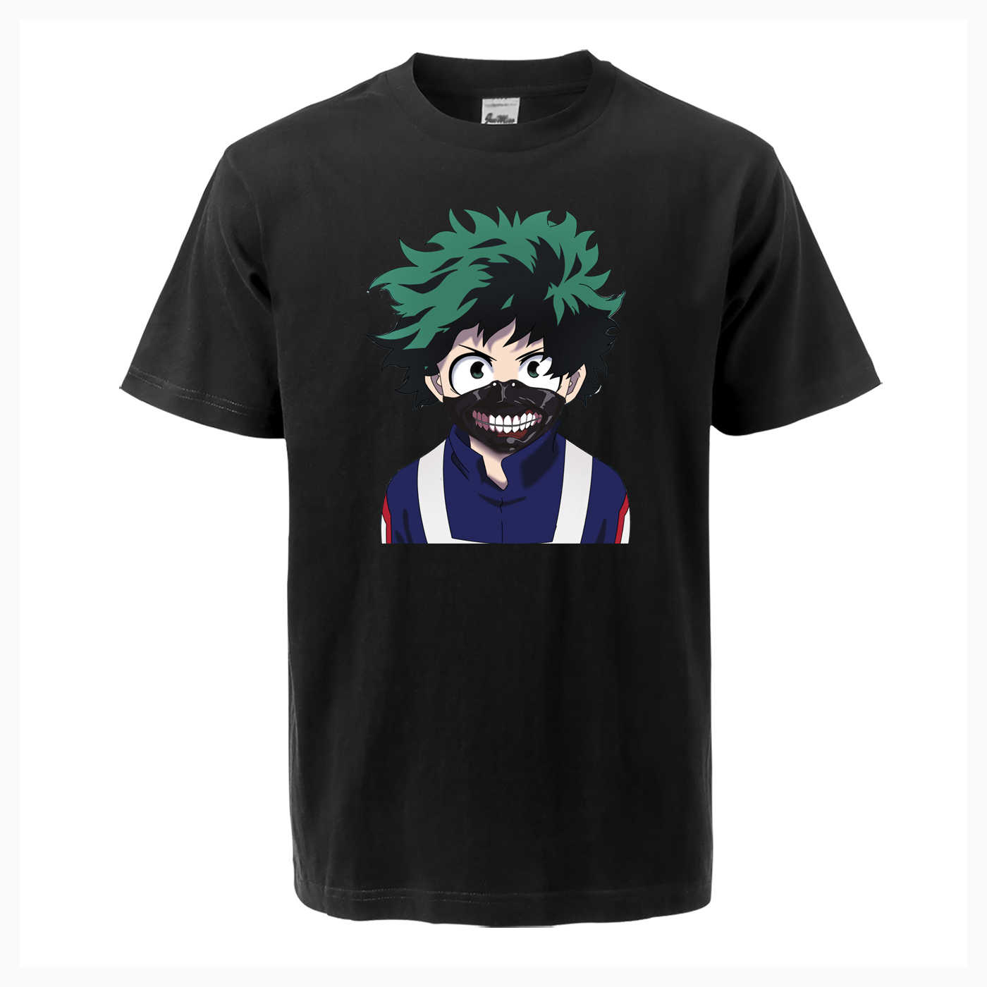 My Hero Deku t Shirt One for All Academ Boku No Hero Mens Cotton Casual Japan Anime Cool Harajuku Short Sleeve Tee Top 3XL чорний
My Hero Deku t Shirt One for All Academ Boku No Hero Mens Cotton Casual Japan Anime Cool Harajuku Short Sleeve Tee Top 3XL чорний