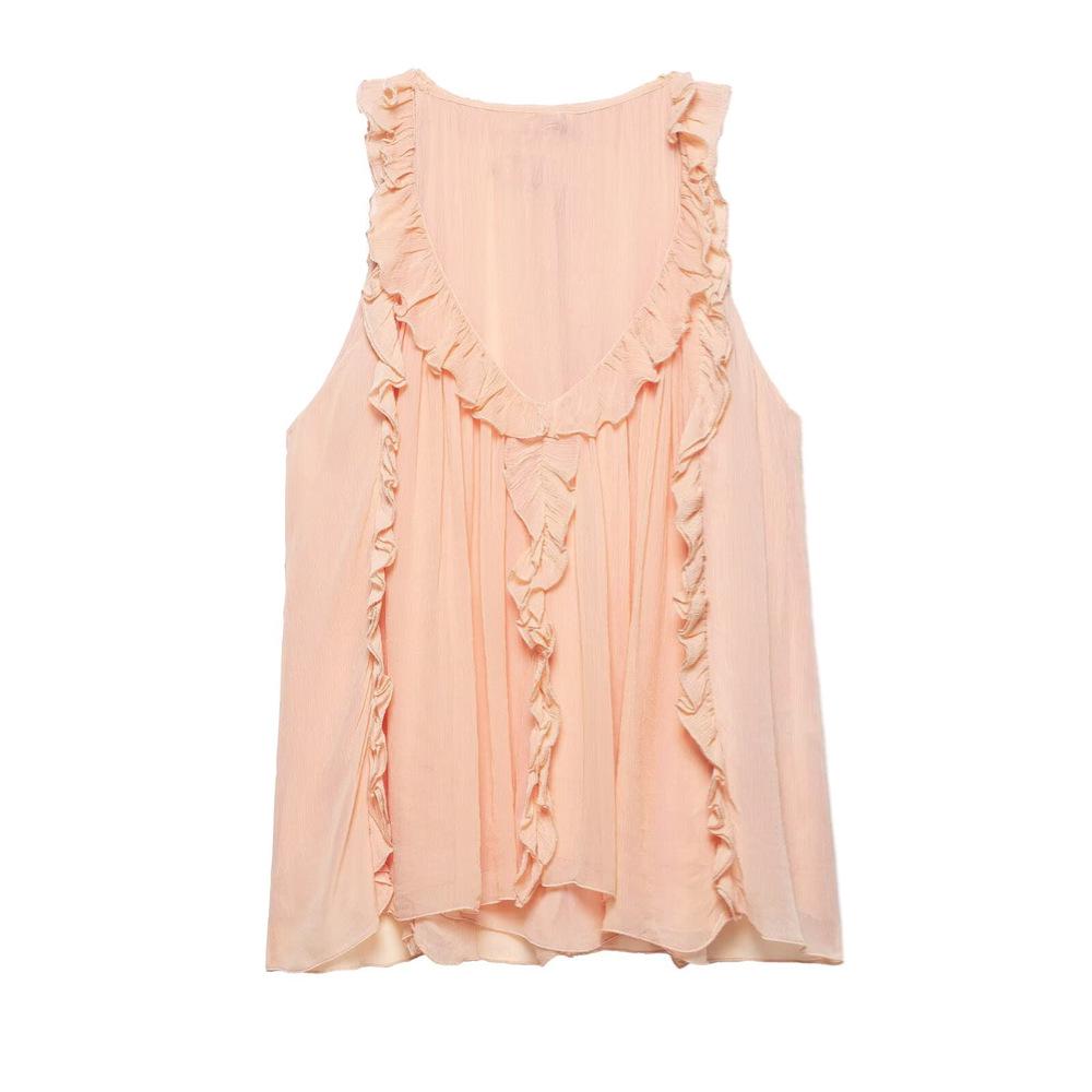 2025 Spring/Summer Women s Sweet & Spicy V-Neck Ruffle Sleeveless Tank Top Small
2025 Spring/Summer Women s Sweet & Spicy V-Neck Ruffle Sleeveless Tank Top Small