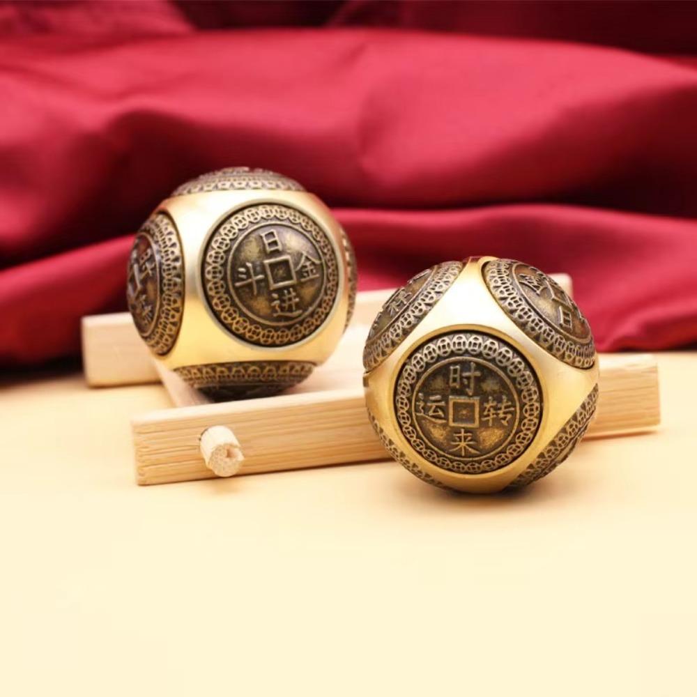 Bagua Fidget Toy Rotation Spherical Stress Relief Toys Portable Brass Fitness Ball Kids Adult Gift
Bagua Fidget Toy Rotation Spherical Stress Relief Toys Portable Brass Fitness Ball Kids Adult Gift