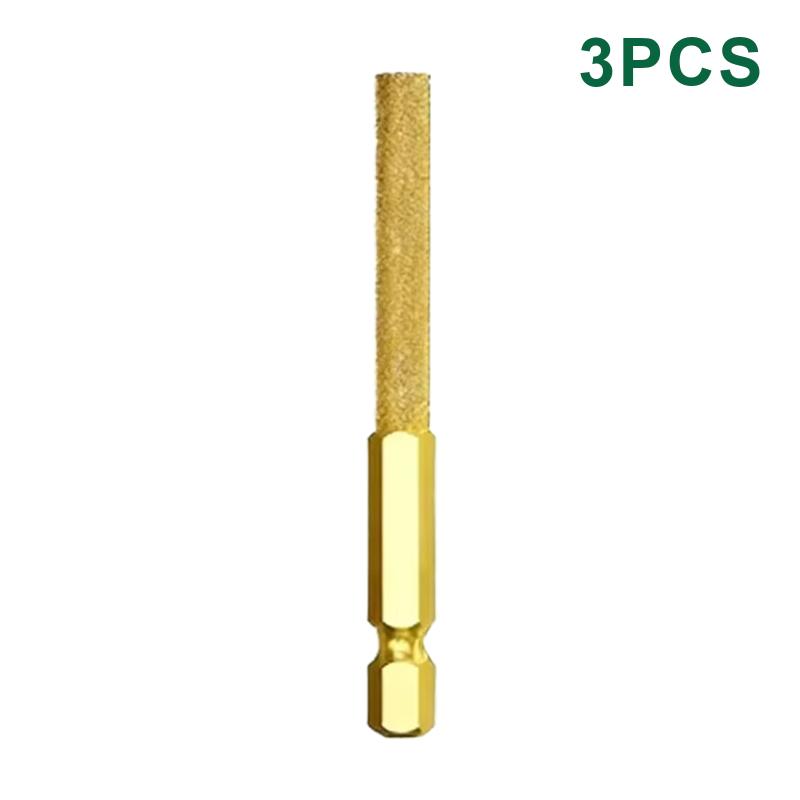 3/7Pcs Diamond Grinding Head Tile Rotary File Polishing Head For Iron, Stainless Steel, Ceramic, Tile, Fits Drill Q3
3/7Pcs Diamond Grinding Head Tile Rotary File Polishing Head For Iron, Stainless Steel, Ceramic, Tile, Fits Drill Q3